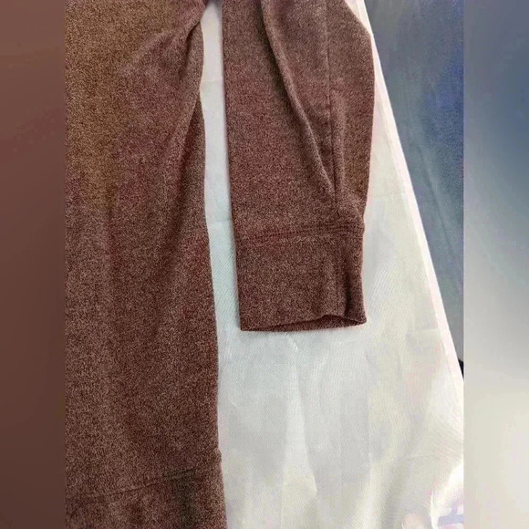 Maurices Women's Size XL Heathered Brown Long Sleeve Small Turtle Neck Shirt - Picture 3 of 9